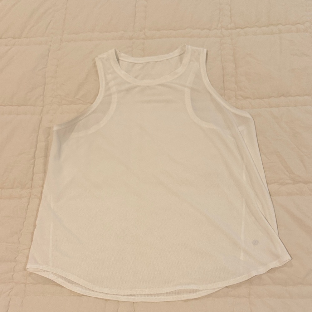 Lululemon Athletica Cream Tank Top